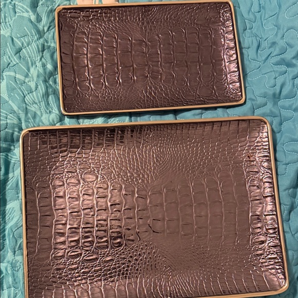 Beatriz Ball Silver Tray Pair of 2